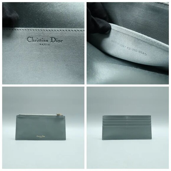 DIOR Blue W/P Cloth Shoulder Bag 1370-013025 - Picture 11 of 12